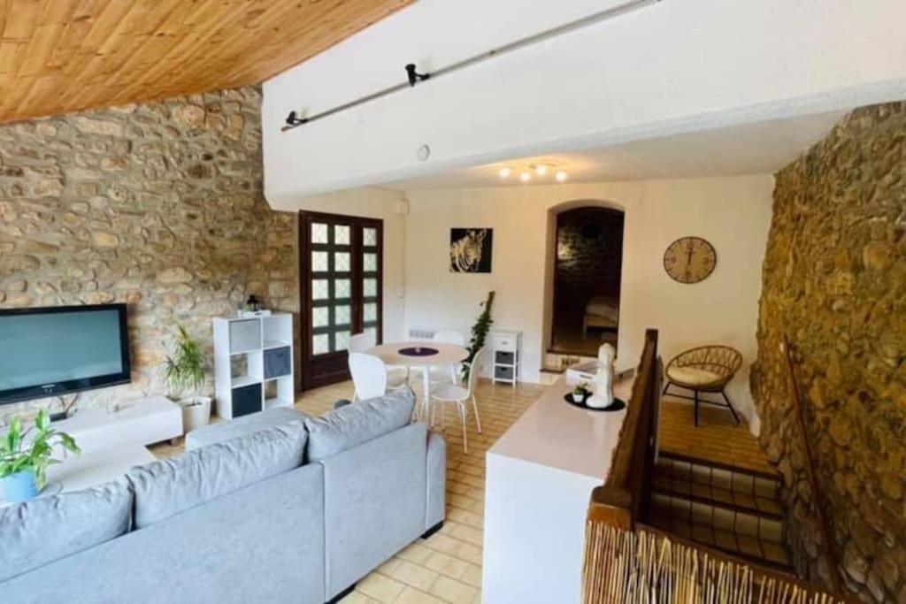 Gite Des 3 Vallees - Le Soleil Des Cevennes Apartman Saint-Jean-du-Gard Kültér fotó