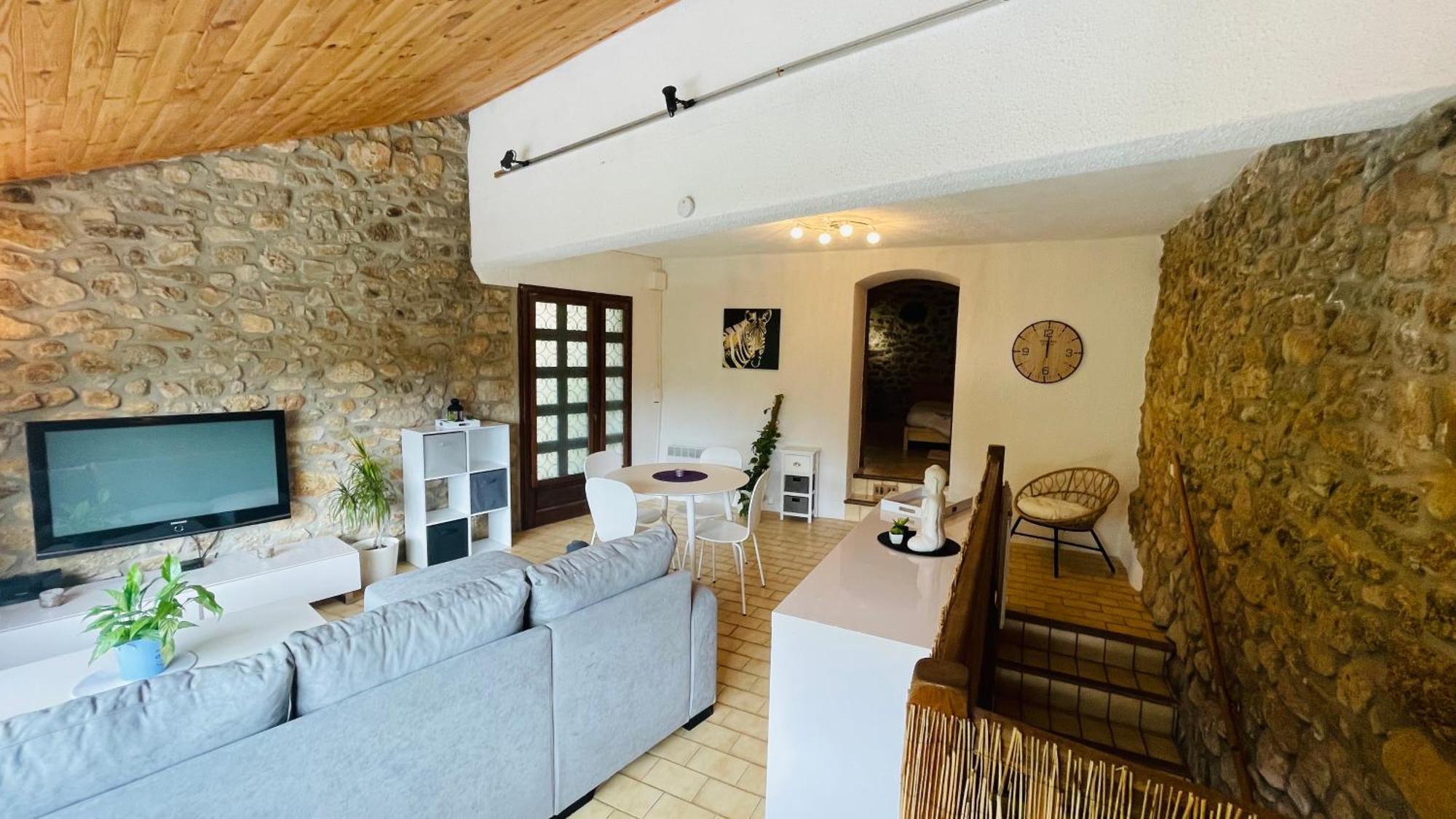 Gite Des 3 Vallees - Le Soleil Des Cevennes Apartman Saint-Jean-du-Gard Kültér fotó